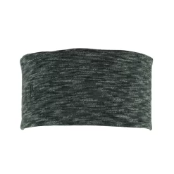 Buff 2 Layers Midweight Merino Wool Headband Graphite Multi Stripes