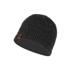 Buff Knitted & Full Fleece Hat Lyne Grey